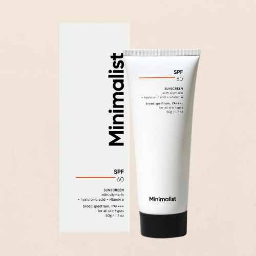 Minimalist SPF 60 PA++++ Sunscreen 50g