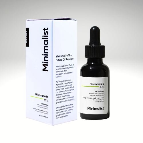 Minimalist Niacinamide 10% Face Serum with Matmarine™, Zinc & Acetyl Glucosamine – 30 ml