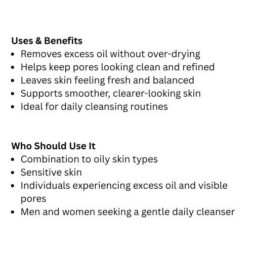 Cetaphil Oily Skin Cleanser for Combination to Oily, Sensitive Skin – 125 ml