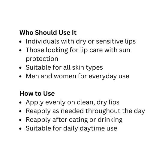 Minimalist Lip Balm SPF 30 with Hyaluronic Acid & Ceramides – 8 g (0.28 oz)