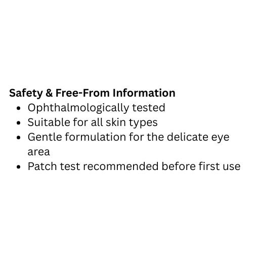 Minimalist Vitamin K + Retinal 0.1% Eye Cream with Caffeine, Peptides & Zerumbone – 14 g (0.49 oz)