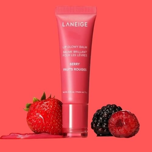 Laneige Lip Glowy Balm – Berry (Fruits Rouges) | Baume Brillant Pour Les Lèvres – 10 g (0.35 oz)