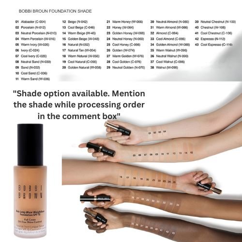 Bobbi Brown Skin Long Wear Weightless Foundation SPF 15 – Honey | 30ml