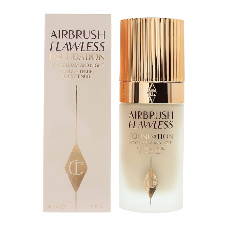 Air brush flawless foundation stays all day and night longle tenue jourenut.30ml Charlotte Tilbury Airbrush Flawless Foundation 30ml (2 Neutral)