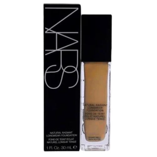 NARS Natural Radiant Longwear Foundation – Full Coverage Liquid Foundation | Lightweight, Buildable & Long-Lasting Wear | Natural Glow Finish | Suitable for Indian Climate | 30ml
