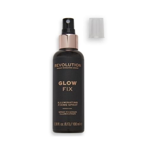 Makeup Revolution Revolution Glow Fix Illuminating Fixing Spray | Radiance-Boosting Makeup Setting Spray – Spray Fixateur Illuminateur (100 ml / 3.38 fl oz)