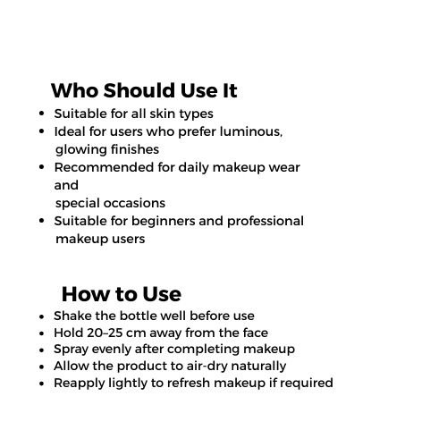 Makeup Revolution Revolution Glow Fix Illuminating Fixing Spray | Radiance-Boosting Makeup Setting Spray – Spray Fixateur Illuminateur (100 ml / 3.38 fl oz)