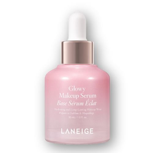 Laneige Glowy Makeup Serum Base – Éclat Radiance Prep Serum (30ml)  Hydrating • Glow-Boosting • Long-Lasting Makeup Prep • Suitable for All Skin & Tone Types