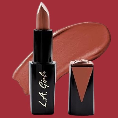 L.A. Girl Lip Attraction Lipstick with Vitamin E – Delightful Shade (3.2 g)