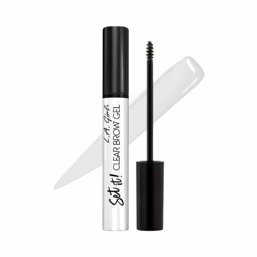 L.A. Girl Set It Clear Brow Gel – Transparent Brow Fixer for Natural Hold