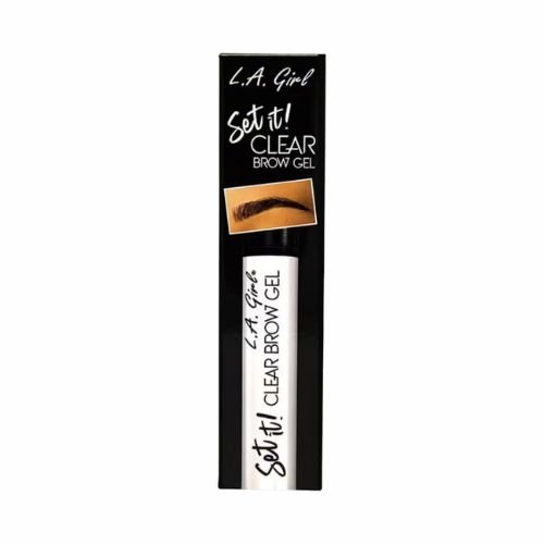 L.A. Girl Set It Clear Brow Gel – Transparent Brow Fixer for Natural Hold