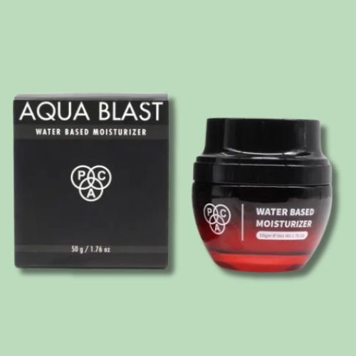 PAC Aqua Blast Water Based Moisturizer | Lightweight Hydration Gel Cream | Oil-Free Feel | For All Skin Types