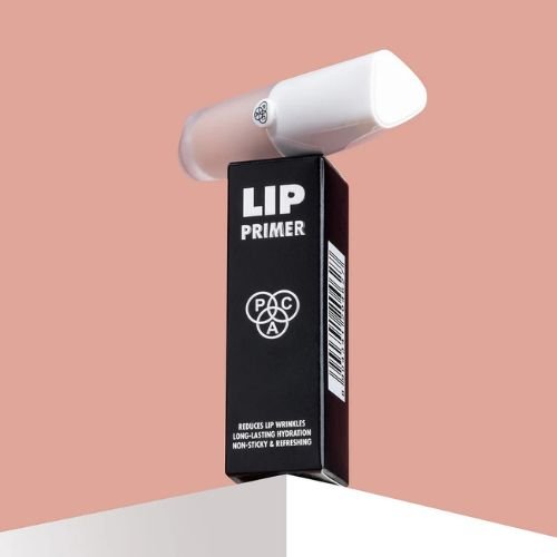 Lip Primer with PCA – 4.8 g / 0.17 oz | Wrinkle-Reducing, Long-Lasting Hydration | Non-Sticky, Refreshing Base for Smooth Lipstick Application