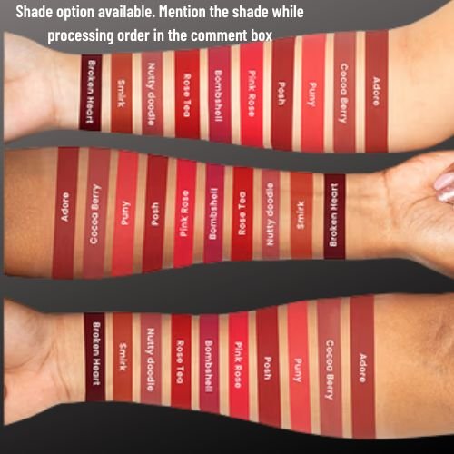 Timeless Matte Liquid Lipstick PCA – 12 Hour Long Wear | Highly Pigmented Color Payoff | Smudge-Proof & Water-Proof Formula | Lightweight Comfortable Matte | Daily to Party Wear