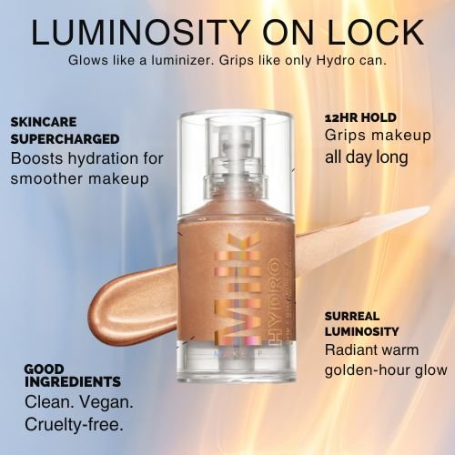 Milk Makeup Hydro Grip + Glow Primer / Grip + Base Illuminatrice – 30ml